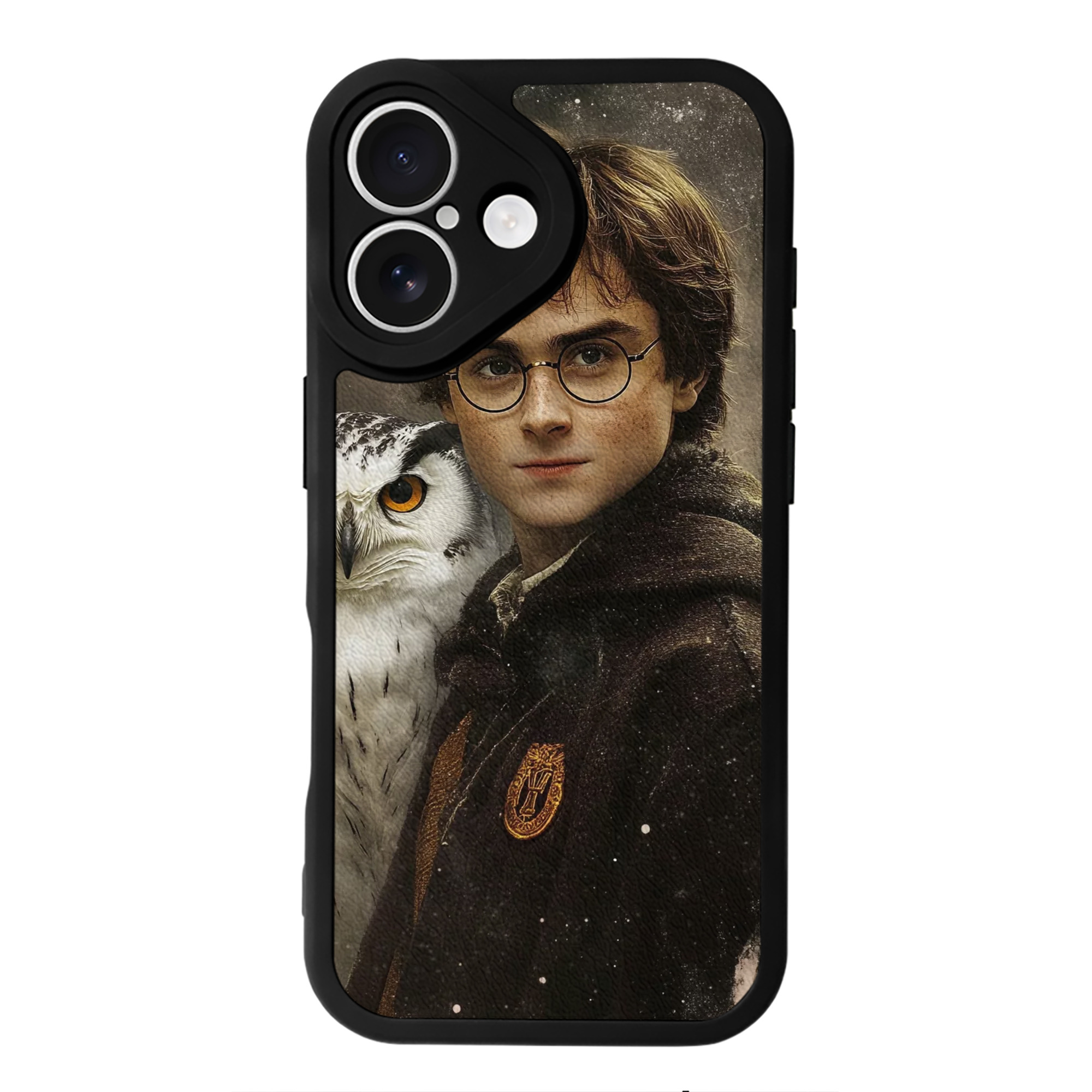 （画像用） Harry Potter ハリー・ポッターシリーズ 【iPhone 16シリーズ対応】シリコンスマホケース（レザー調） 材質：シリコン